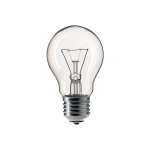 Ampoule claire Philips A55 standard 60 W E27