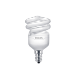 Ampoule fluocompacte Philips Tornado spiral T2 E14 12 W