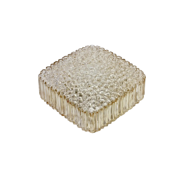 Plafonnier verre teinté cristal Toned Glass Massive